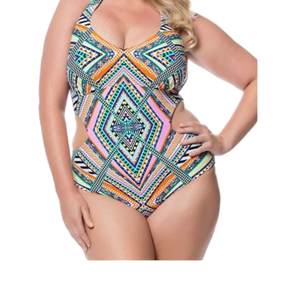 1Jessica Simpson sixe 0X one piece swimsuit
